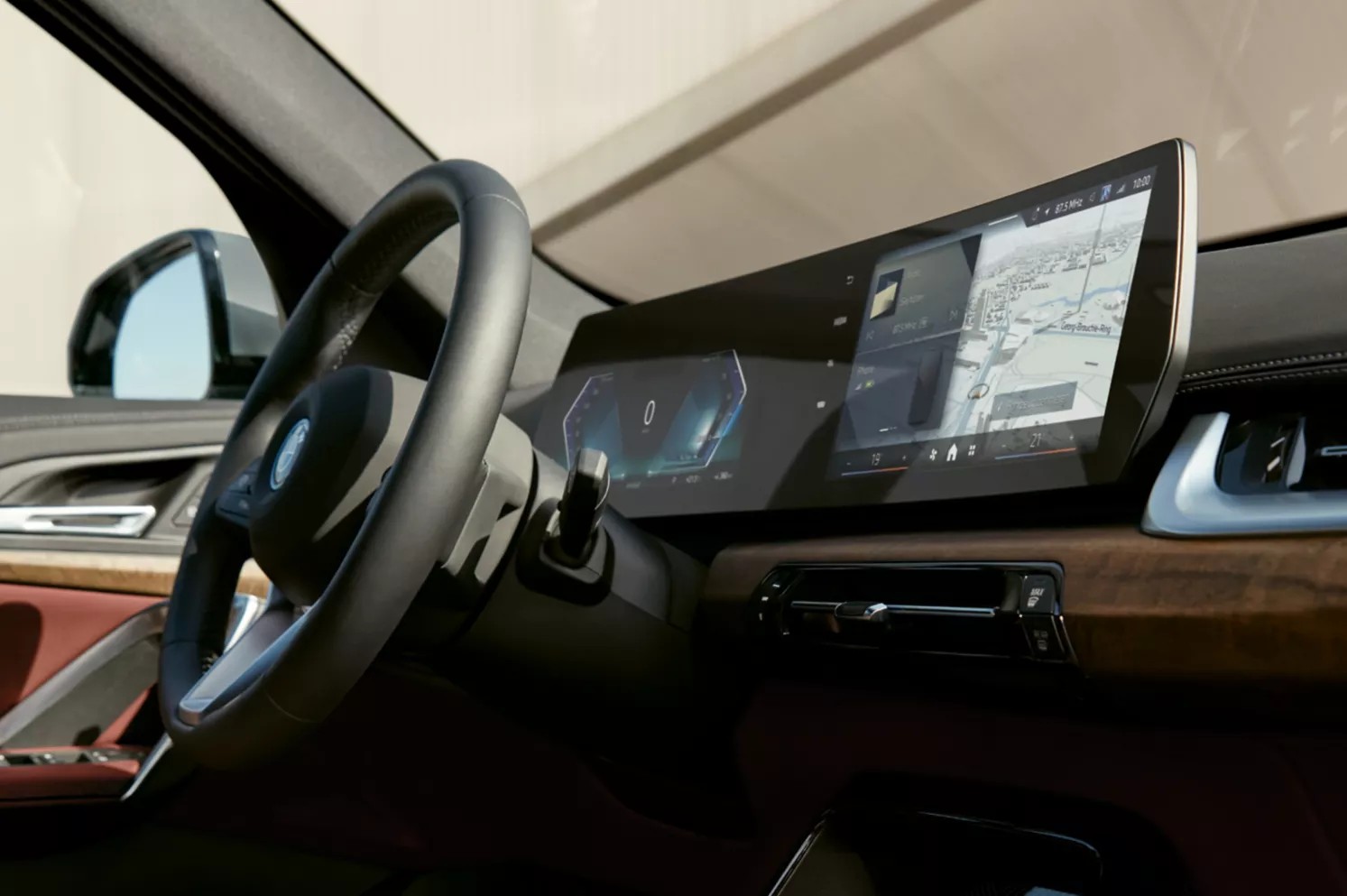 Pantalla BMW iDrive de 10.7